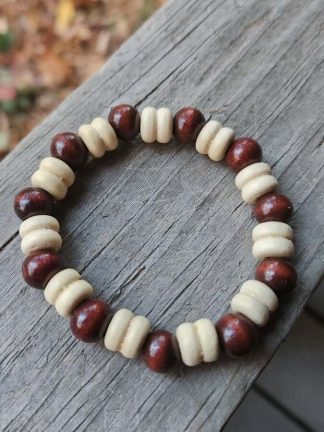 Wooden Bead Bracelet Style #0008