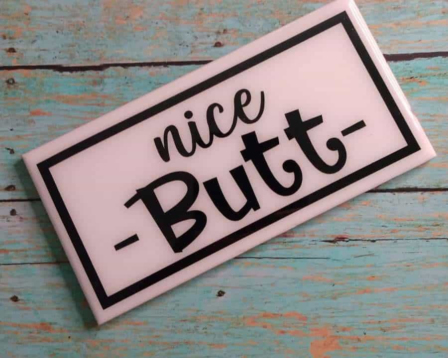 Nice Butt - Bathroom Sign