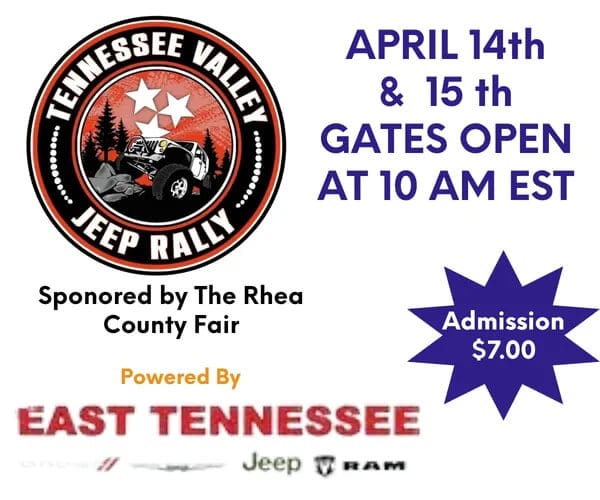 Tennessee Valley Jeep Rally 2023 - Day 2